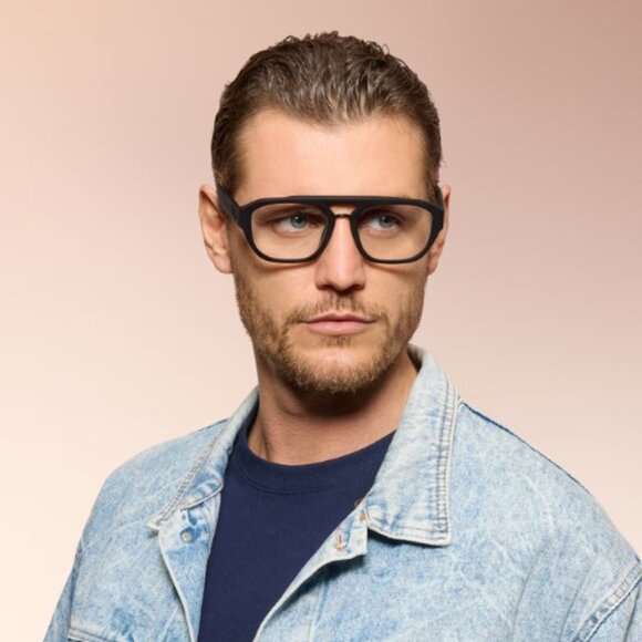 Dolce & Gabbana DG3415 501/55 Square Eyeglasses - Black 55mm - Picture 3 of 10